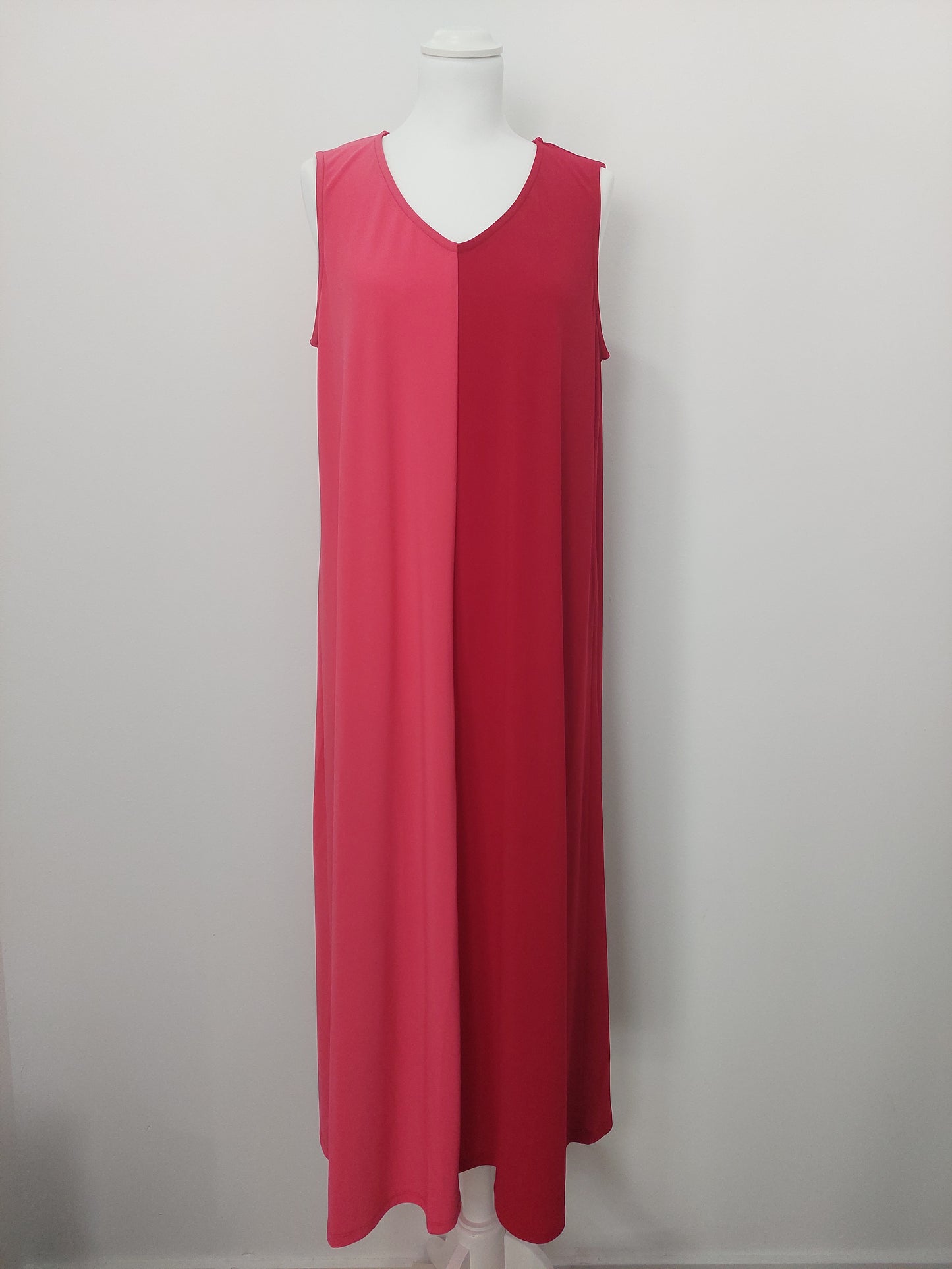 VESTIDO BICOLOR LISO QUATTRO VENTI