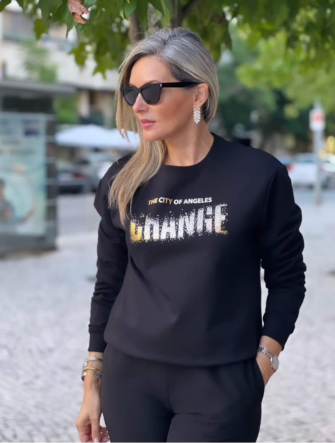 SWEAT DECOTE REDONDO FÉ