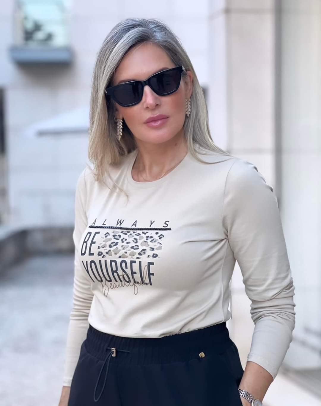 LONG SLEEVE ESTAMPADA FÉ