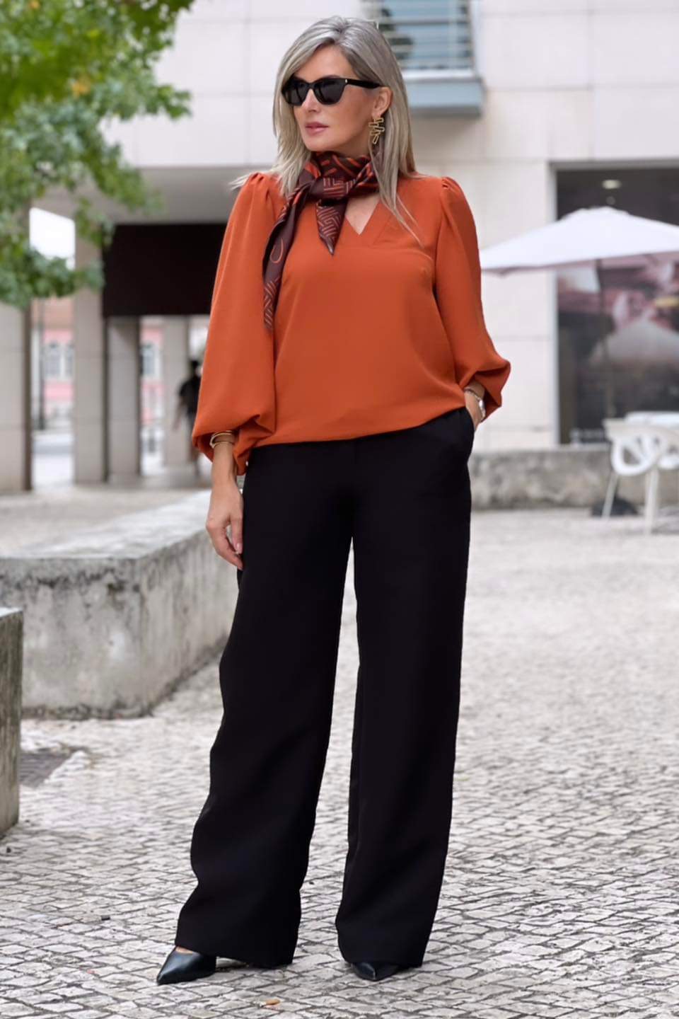 ELASTIC FULL LENGHT PANTS FOURSOUL