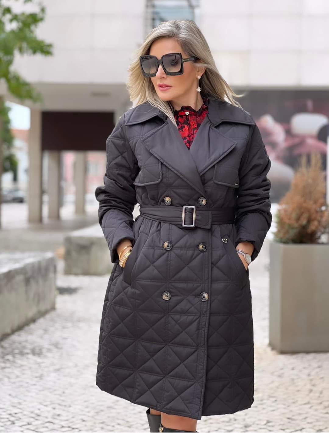 PARKA GABARDINE SILVINA CAMPOS