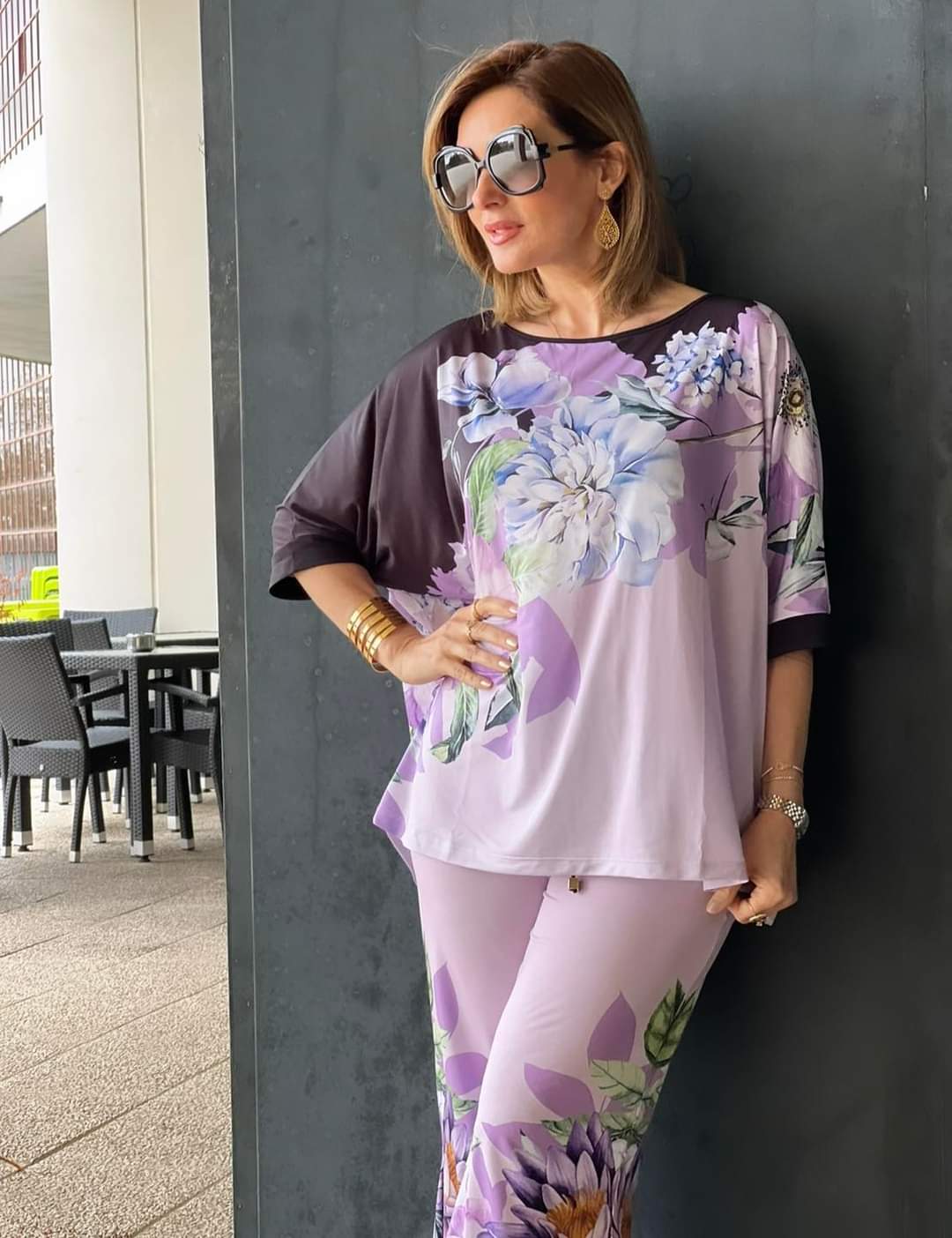 PRINTEED PANTS FOURSOUL