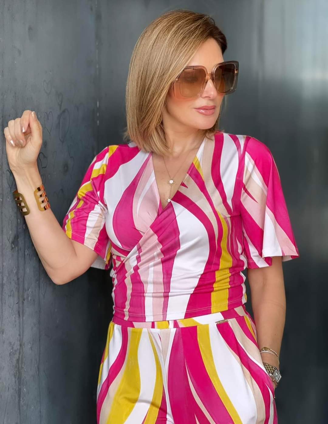 STRIPES CROP TOP FOURSOUL