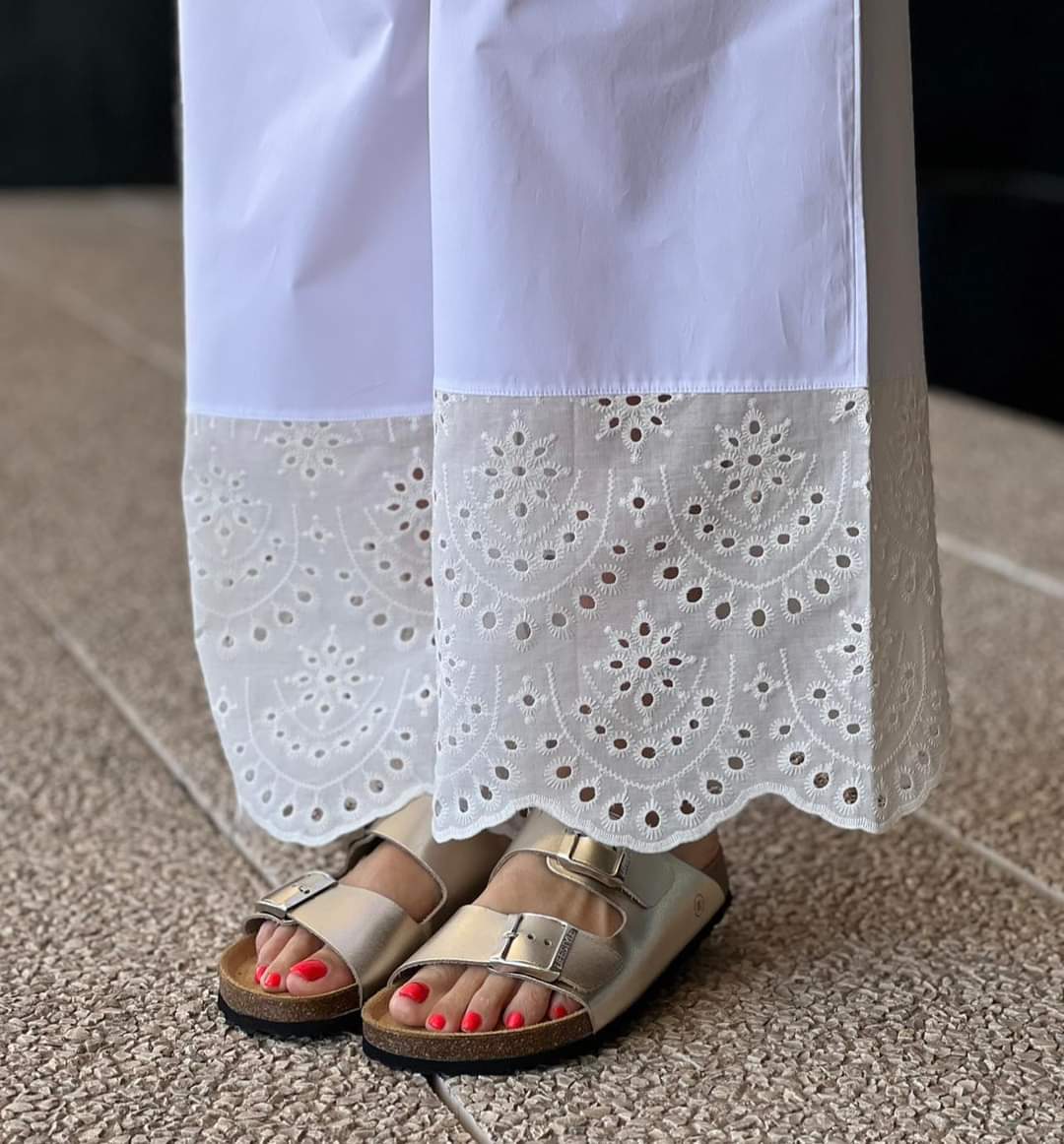 BORDER PANTS FOURSOUL