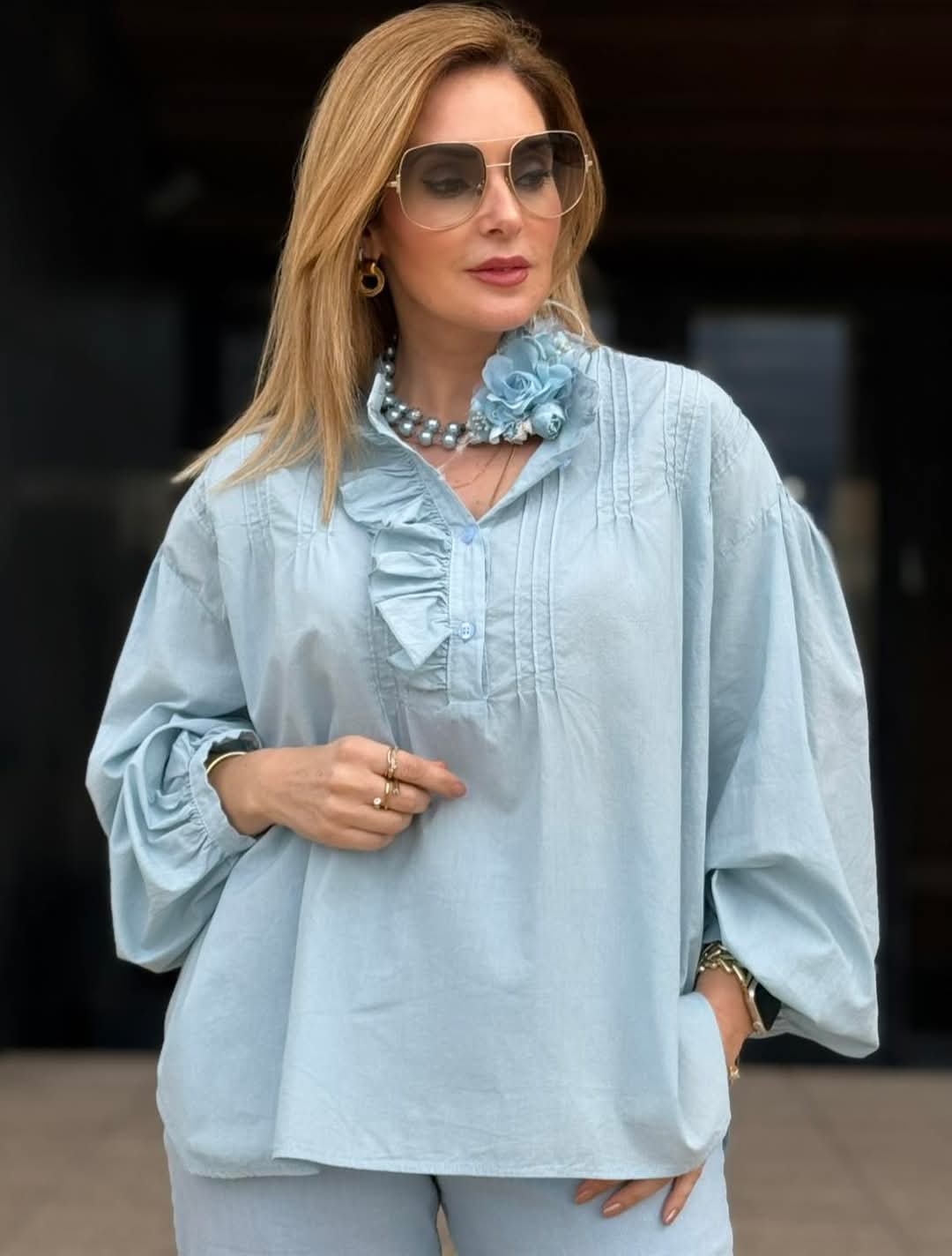 BLUSA VELVET