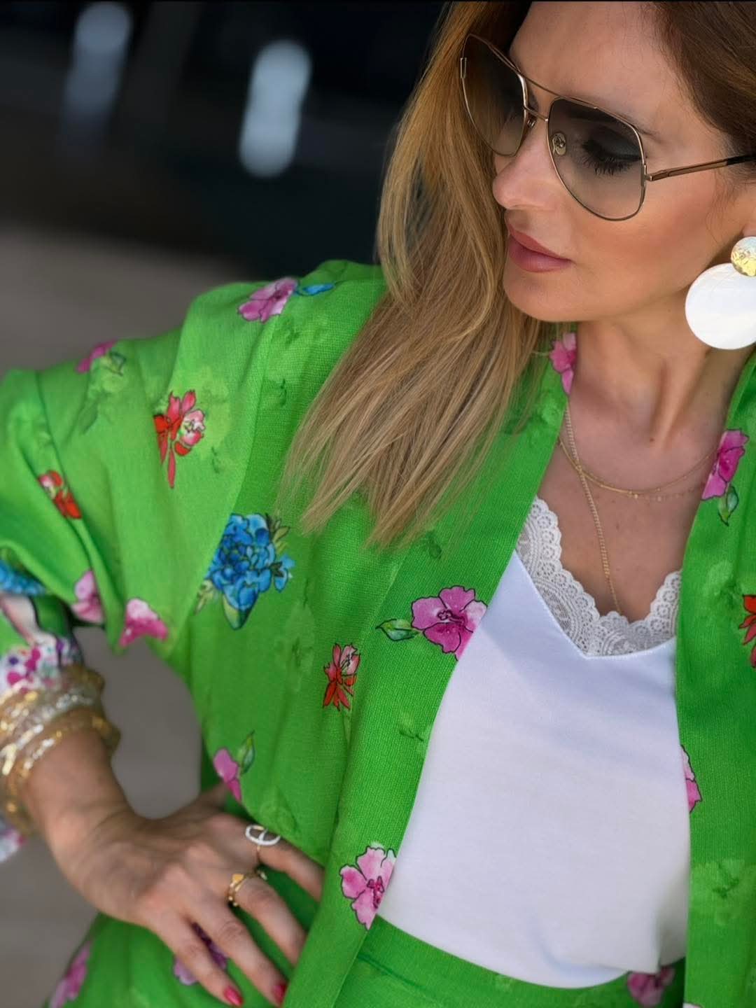 CONJUNTO KIMONO E CALÇA VELVET