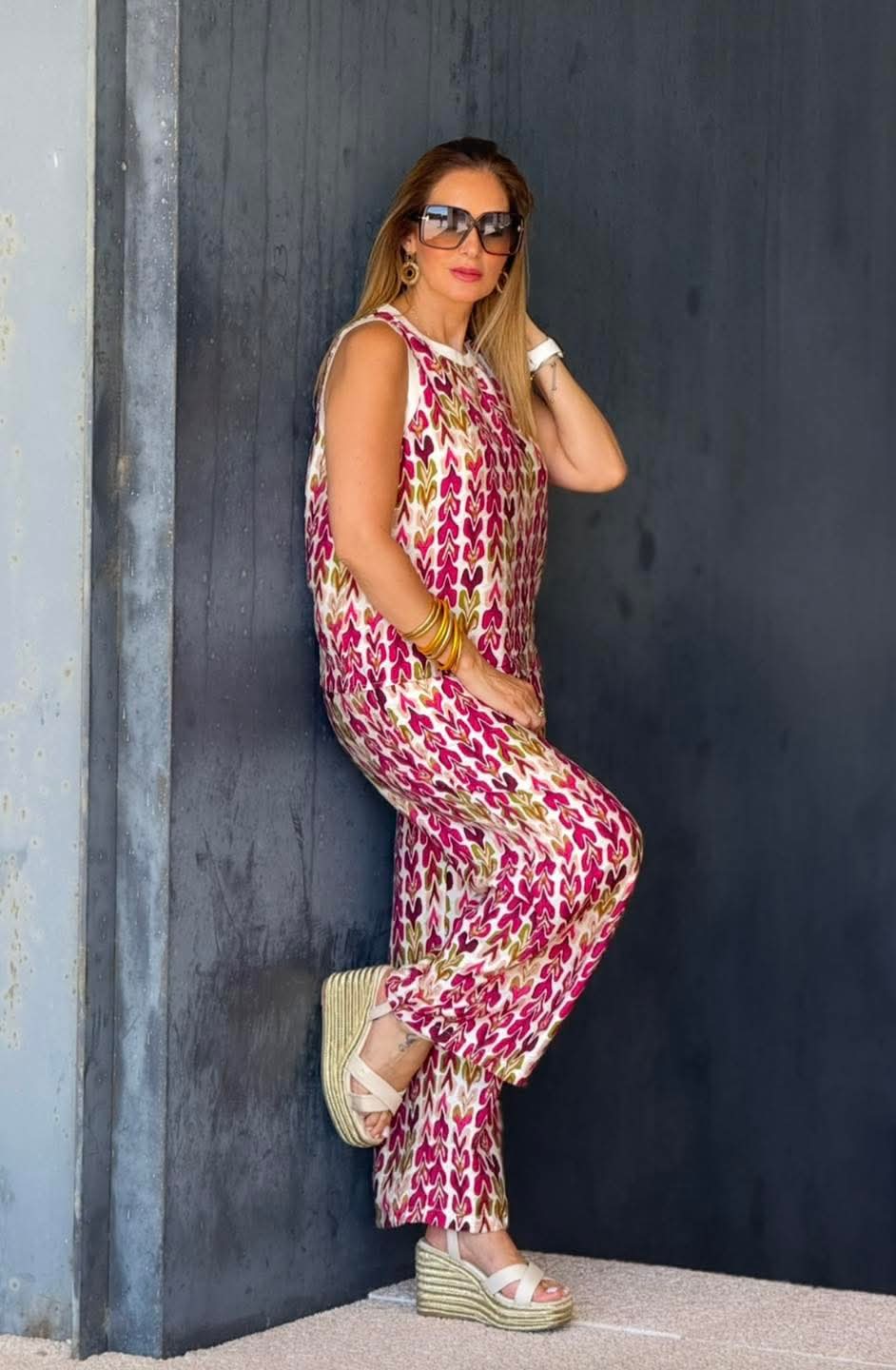 CONJUNTO TOP E CALÇA ALBANO'S
