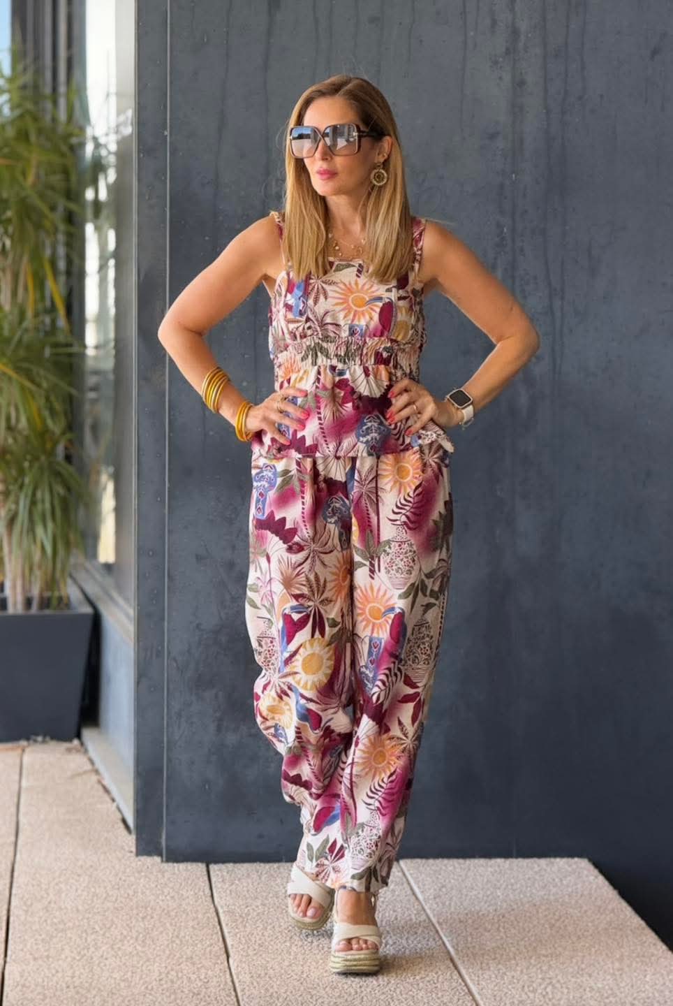 CONJUNTO TOP E CALÇA ALBANO'S