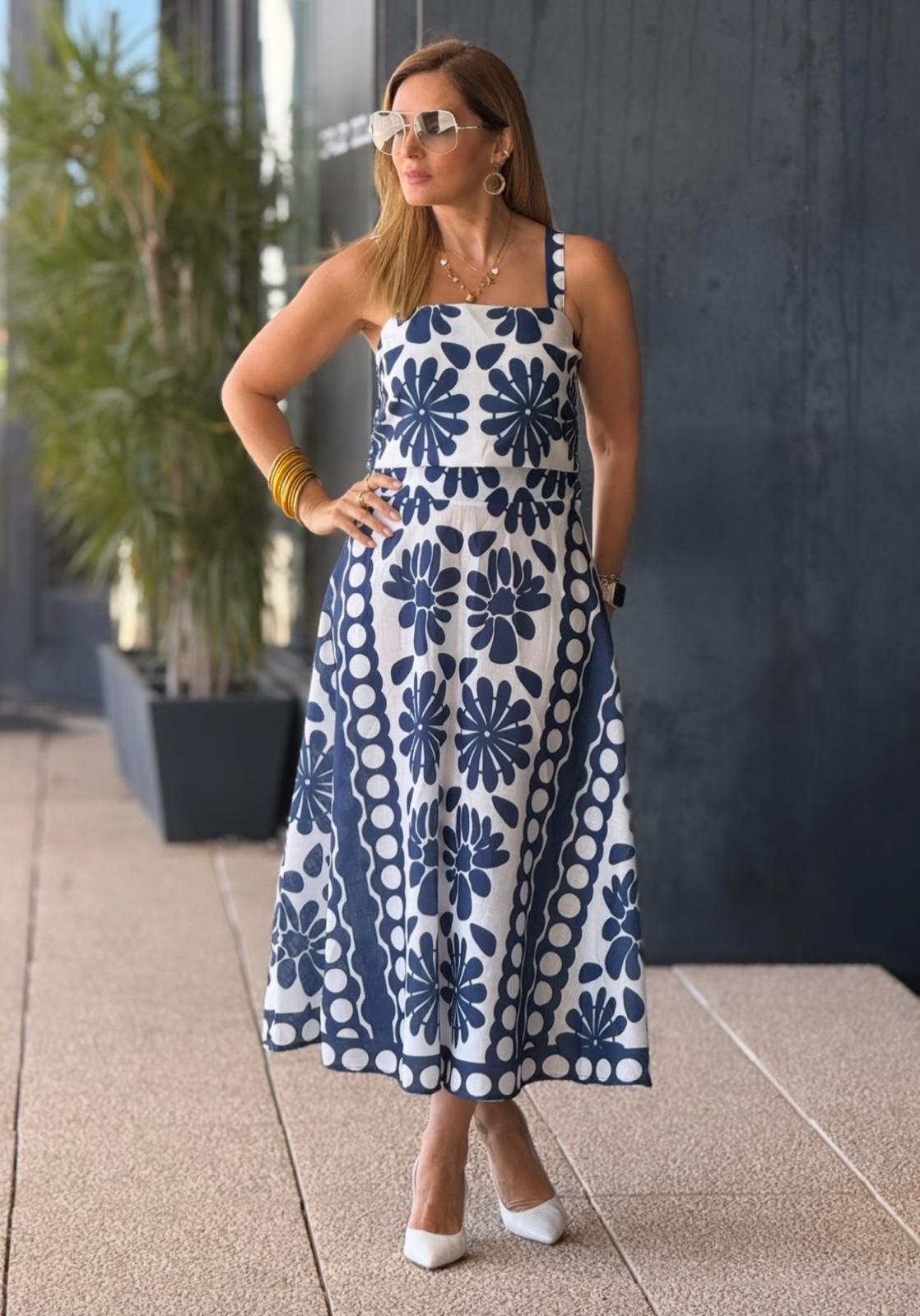 CONJUNTO TOP E SAIA ALBANO'S