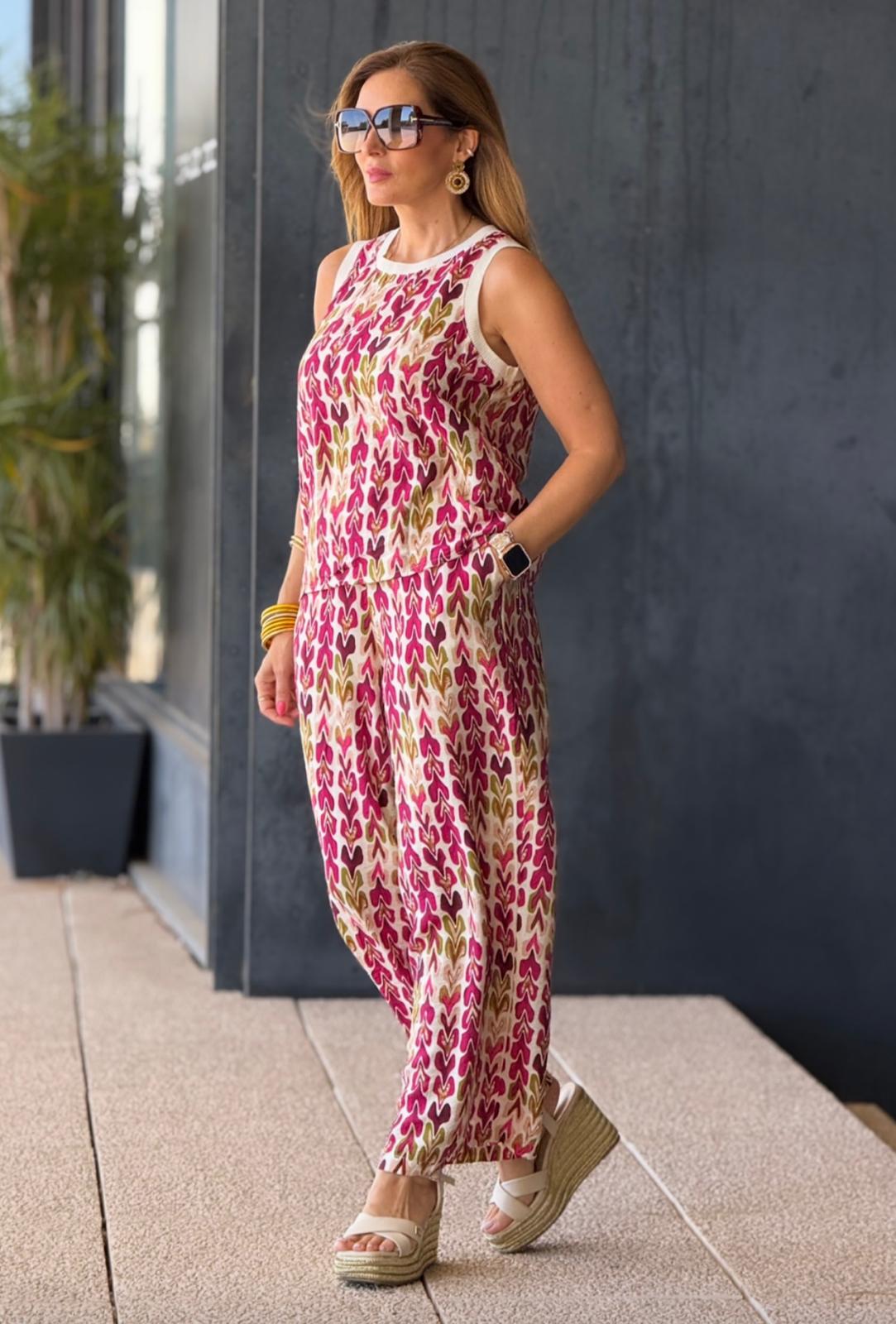 CONJUNTO TOP E CALÇA ALBANO'S