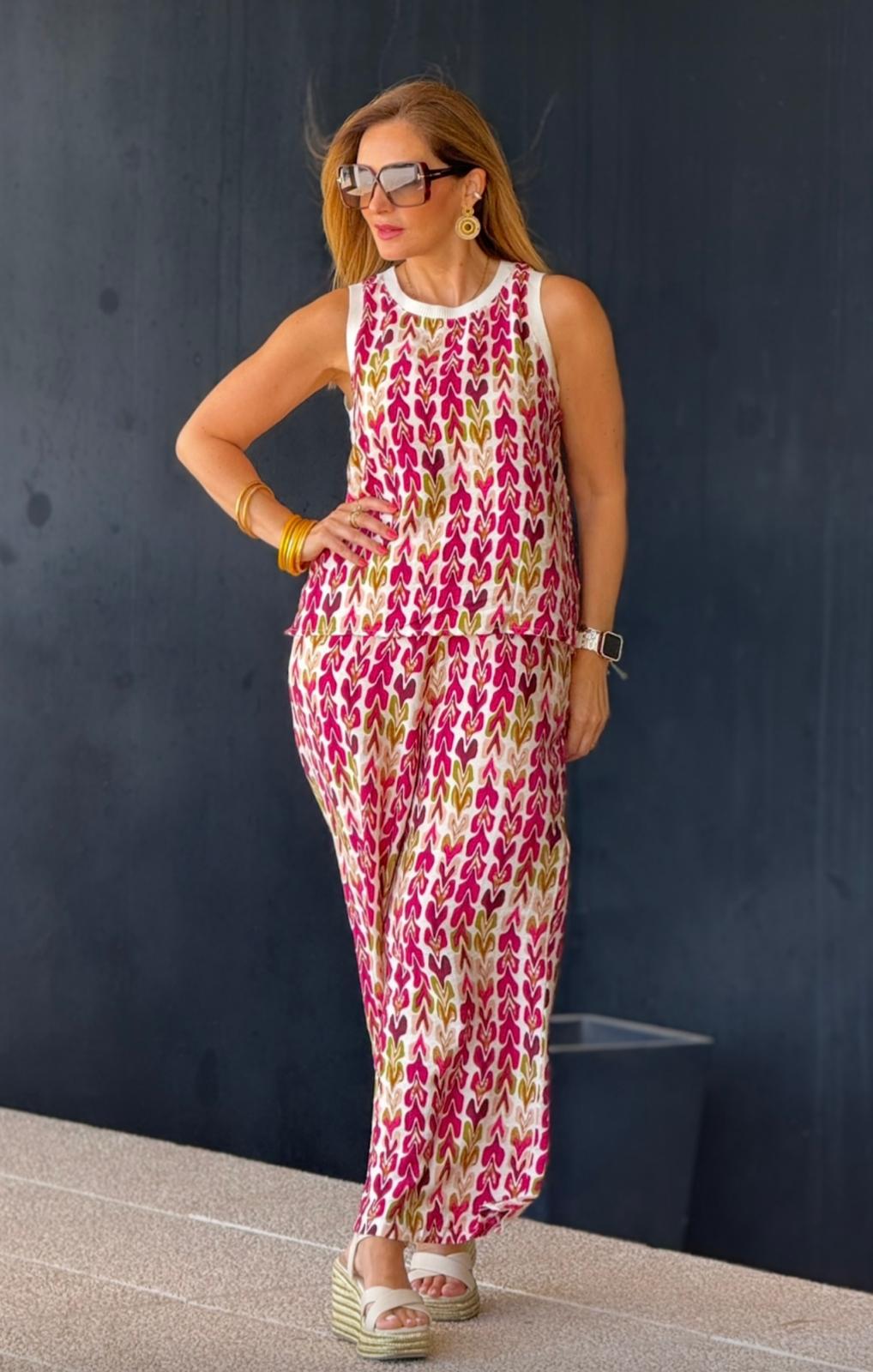 CONJUNTO TOP E CALÇA ALBANO'S