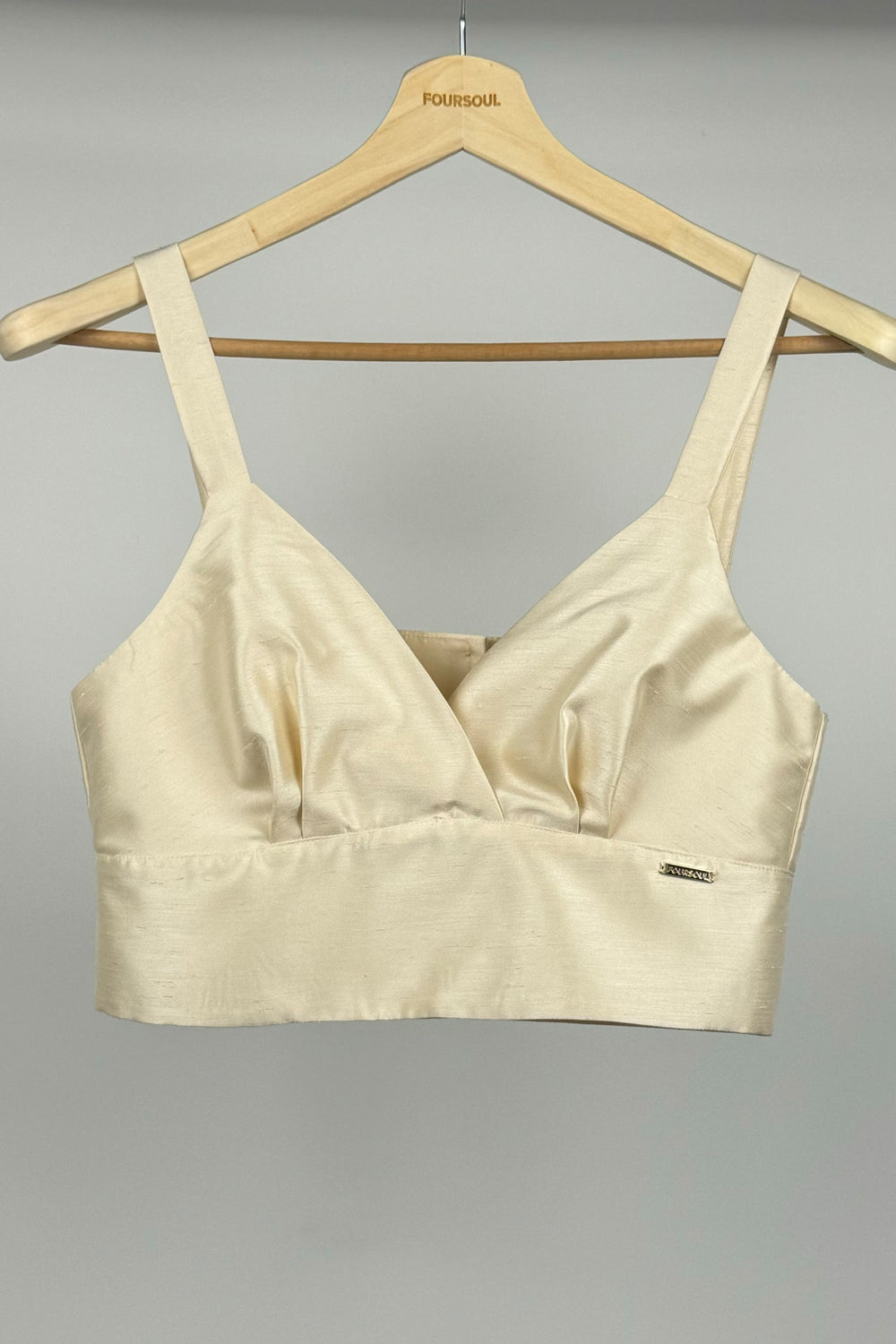 SATIN CROP TOP FOURSOUL
