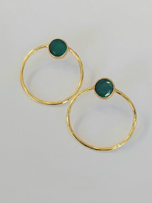 BRINCOS PEDRAS VELVET