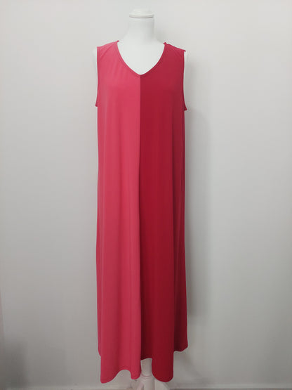VESTIDO BICOLOR LISO QUATTRO VENTI