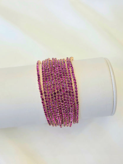 CONJUNTO PULSEIRAS VELVET