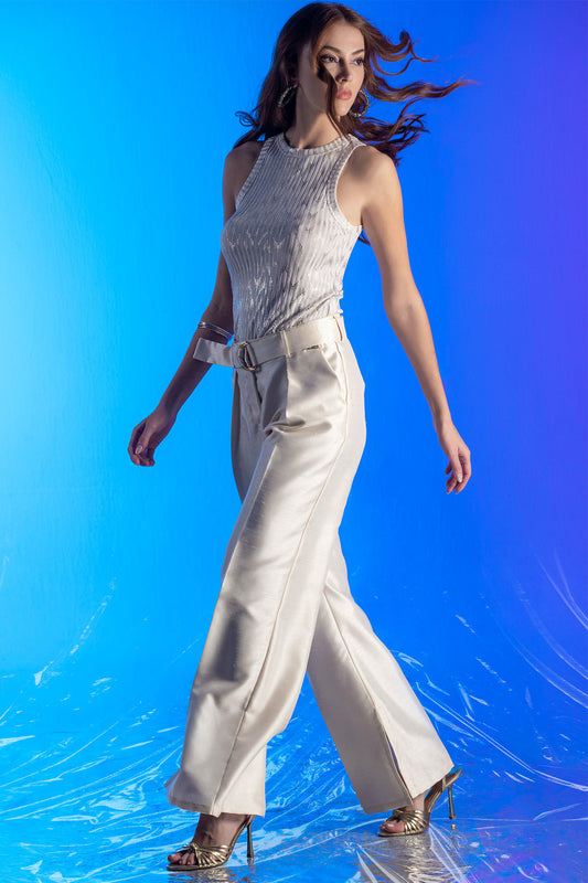 SATIN PANTS FOURSOUL