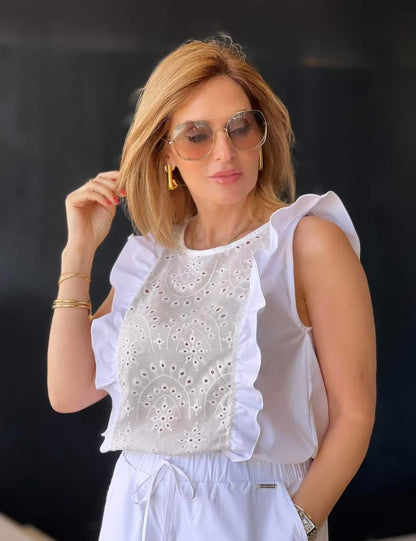 RUFFLE TOP FOURSOUL