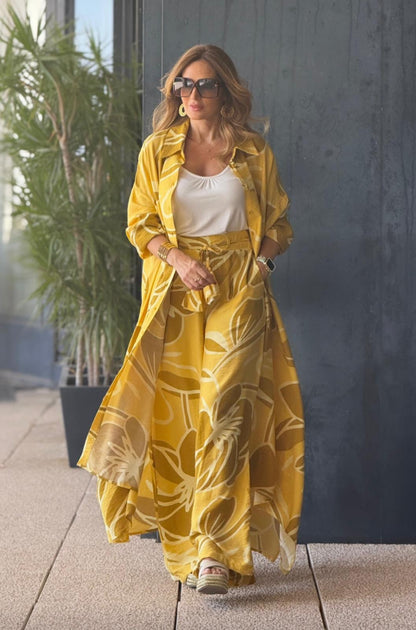 CONJUNTO BLUSA E CALÇA VELVET