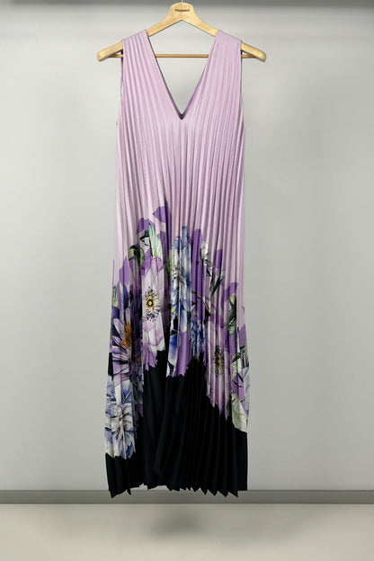 PLEATED DRESS FOURSOUL
