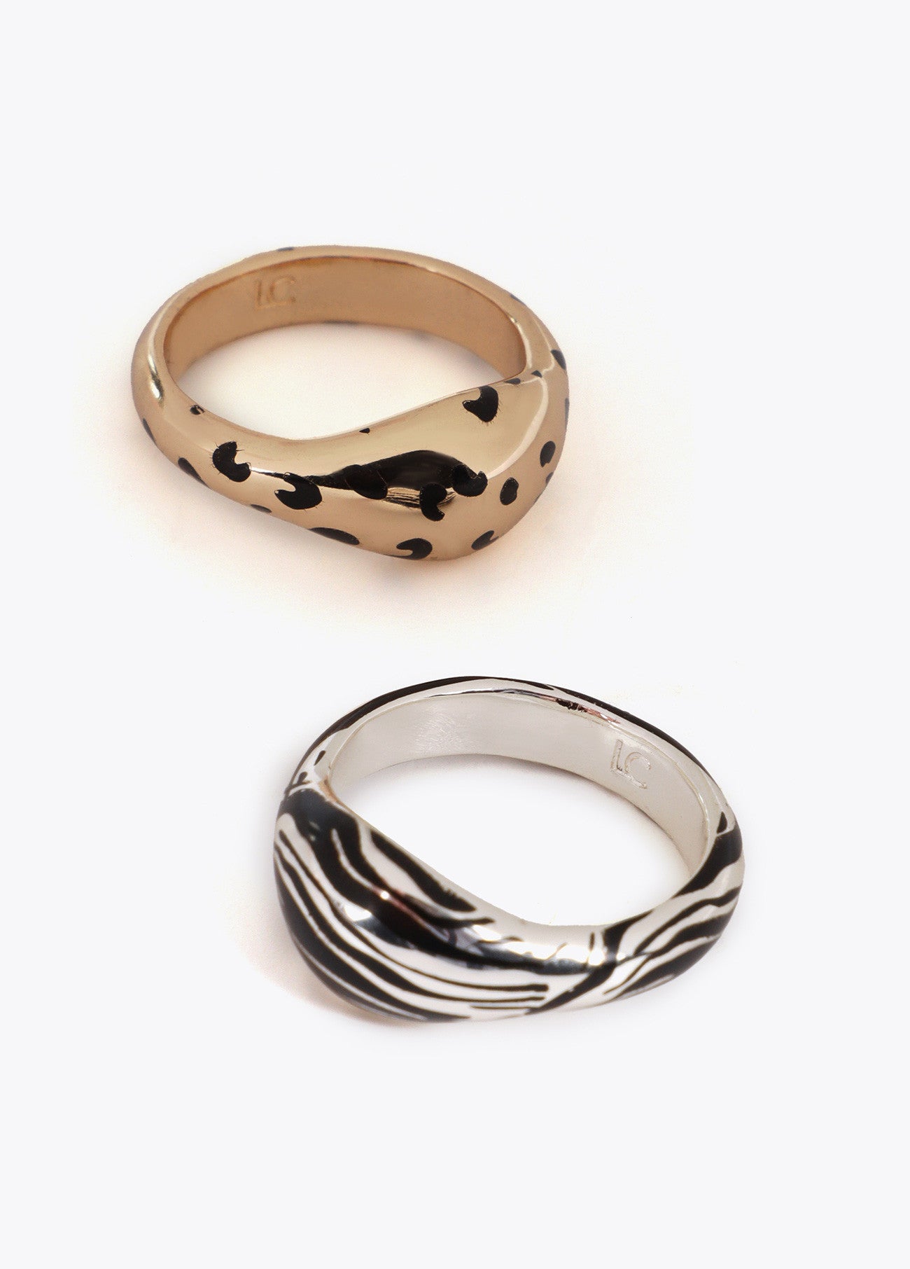 CONJUNTO DE 2 ANEIS LOLA CASADEMUNT